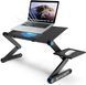 Столик для ноутбука LapTop Table T8 з вентилятором охолодження підставка для ноутбука складаний T8-LAPTOP 2588 фото 1